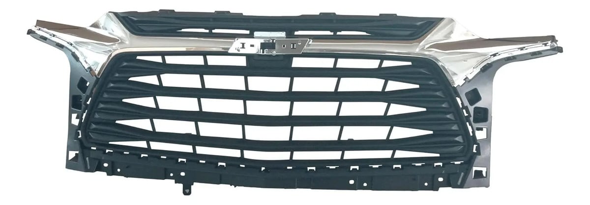 Parrilla -2021-2022 Negro Y Cromado Brillante Delantero Chevrolet Blazer 2019-2022