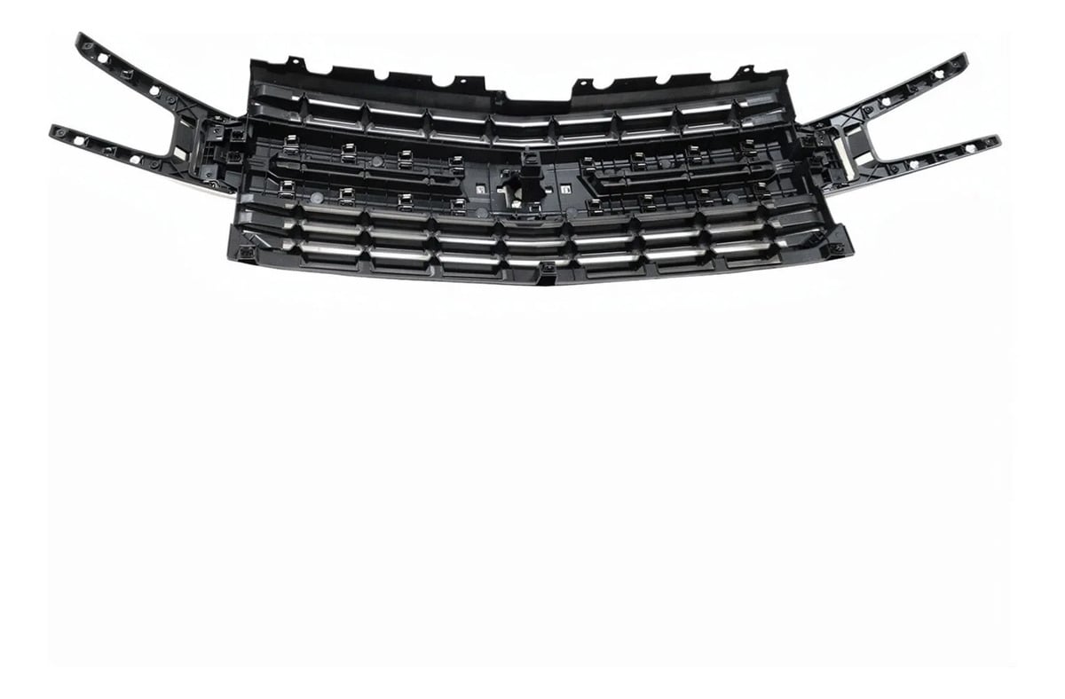 Parrilla 1500 Cromada Negro Y Cromado Brillante Chevrolet Silverado 2019-2021
