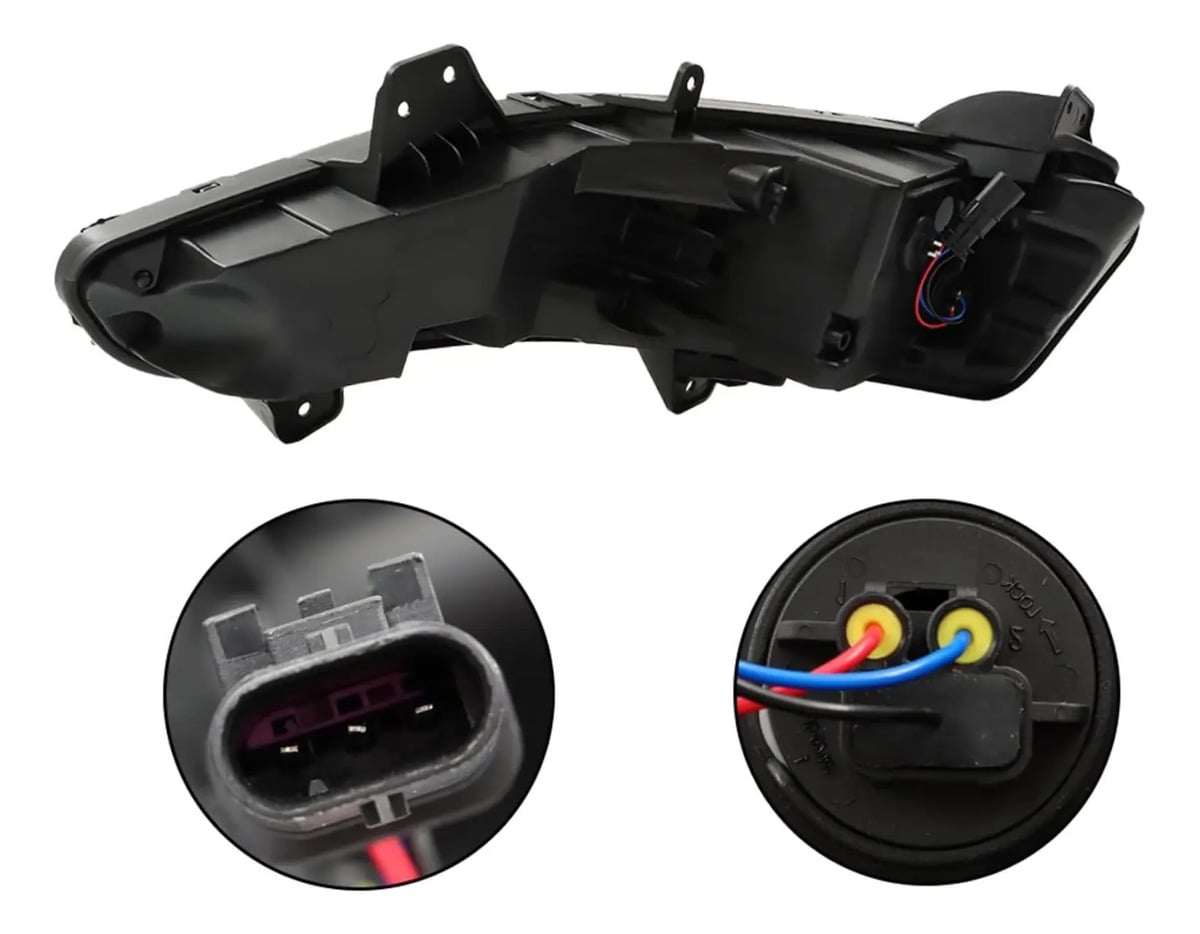 Faro Cuarto Frontal Luz De Dia Derecho Delantero Chevrolet Malibu 2019-2025