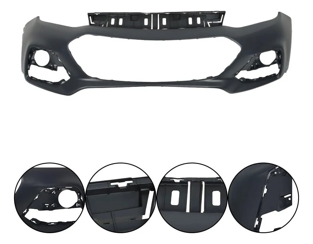 Fascia Bumper Superior Trax Defensa Negro Chevrolet 2017-2021