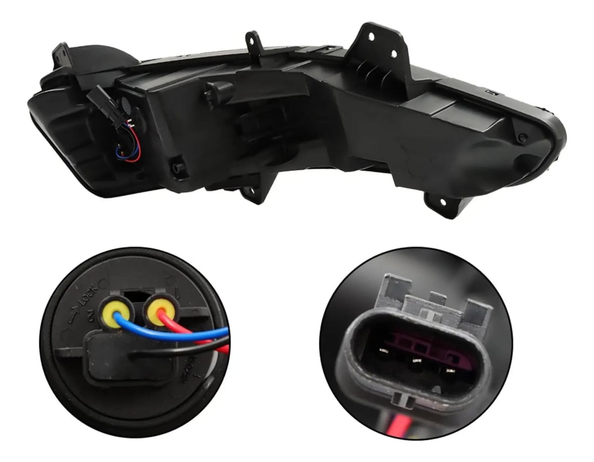 Faro Cuarto Frontal Luz De Dia Izquierdo Delantero Chevrolet Malibu 2019-2025