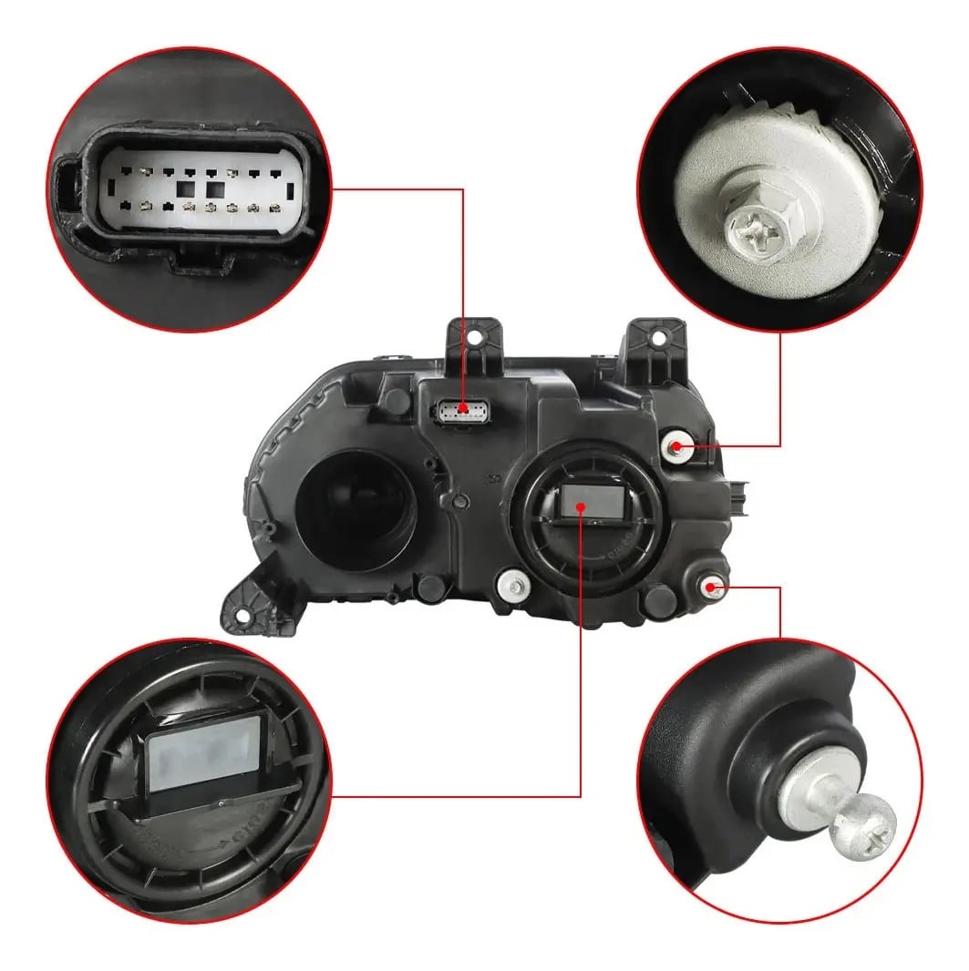 Faro Luz Led Izquierdo Delantero Dodge Challenger 2015-2023
