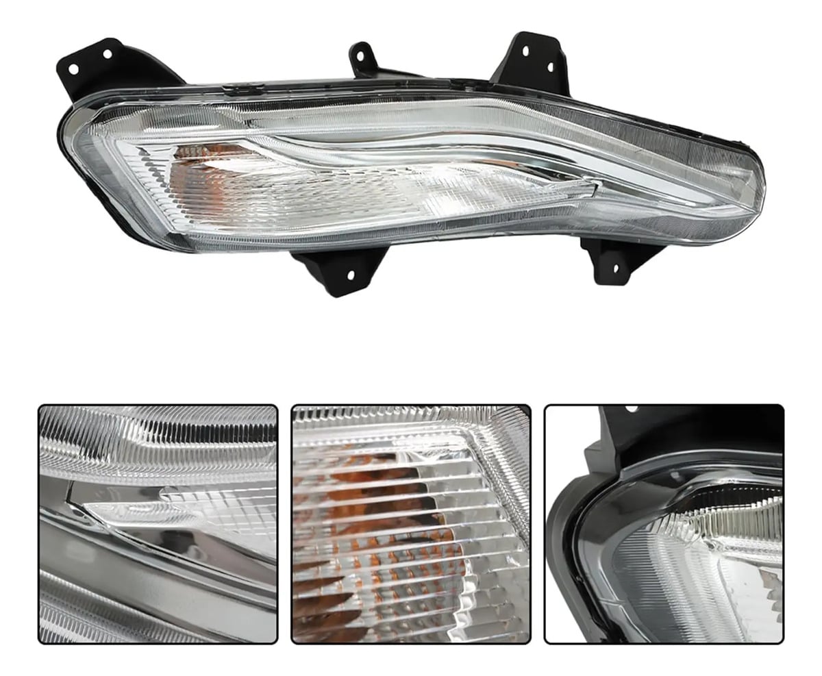 Faro Cuarto Frontal Luz De Dia Derecho Delantero Chevrolet Malibu 2019-2025
