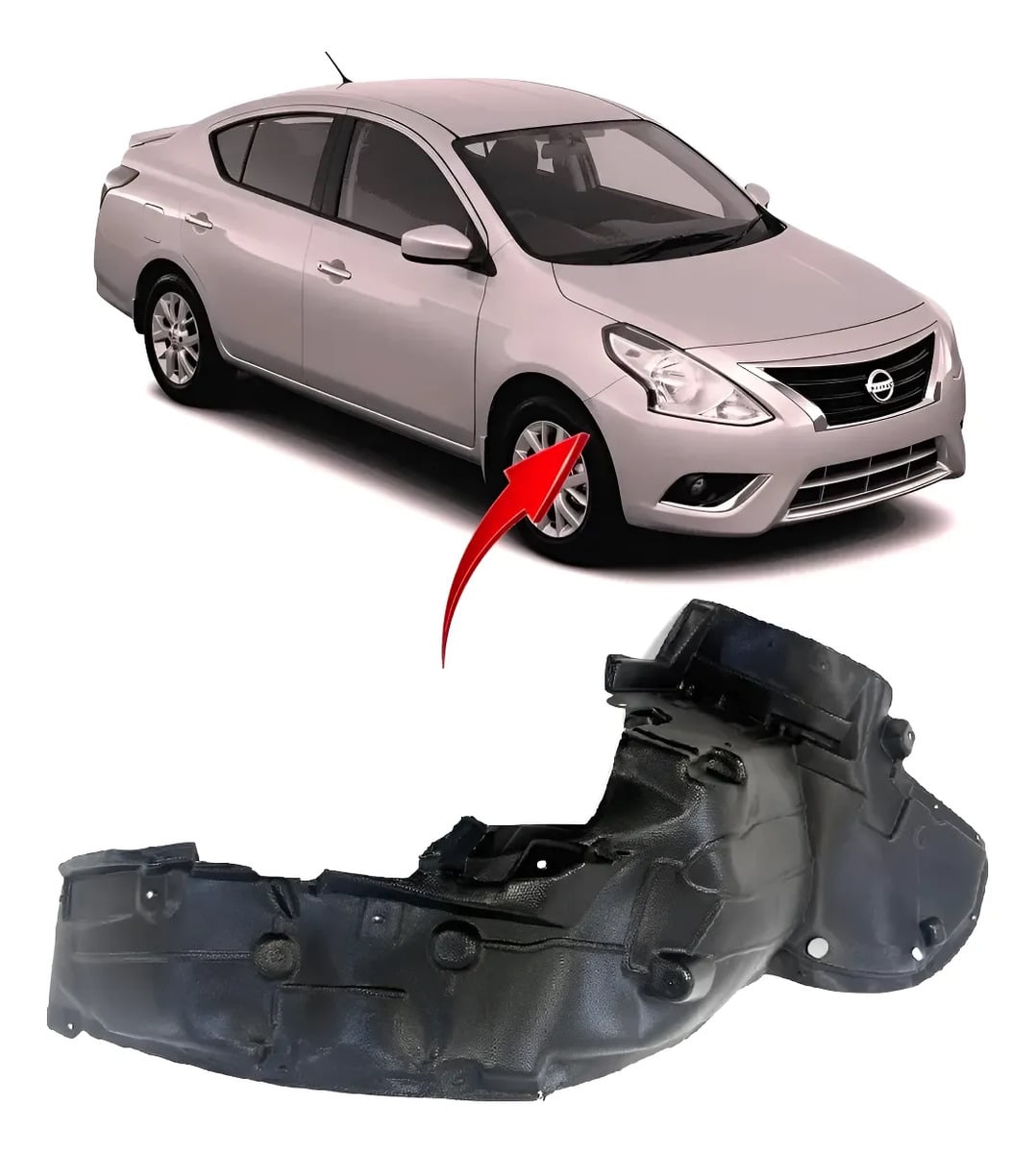 Tolva Salpicadera Versa 15-19 V-drive 20-24