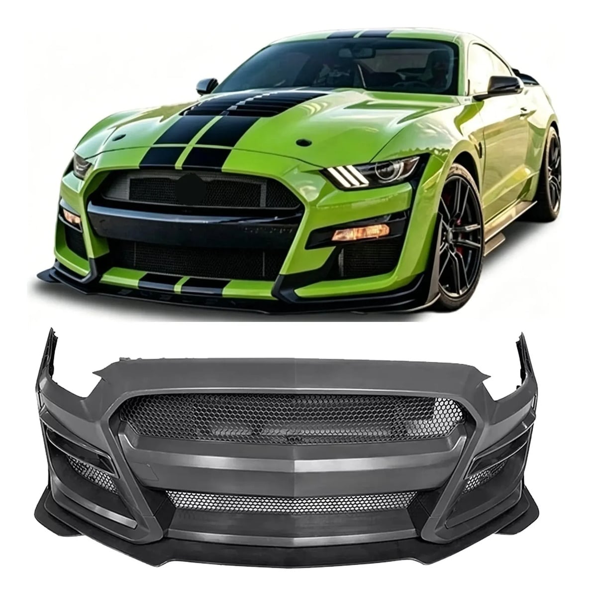 Body Kit Bumper Frontal GT 500 Negro