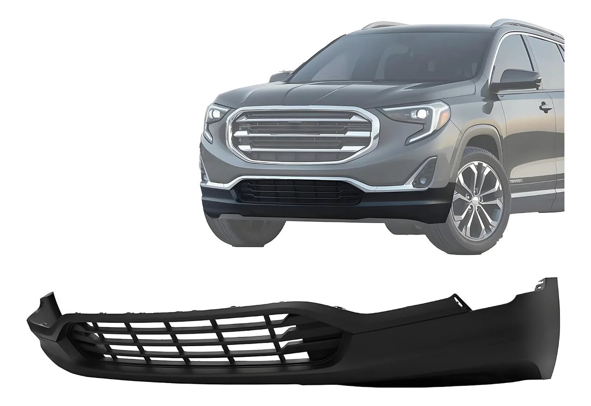 Bumper Fascia Inferior Valance Terrain Defensa Negro