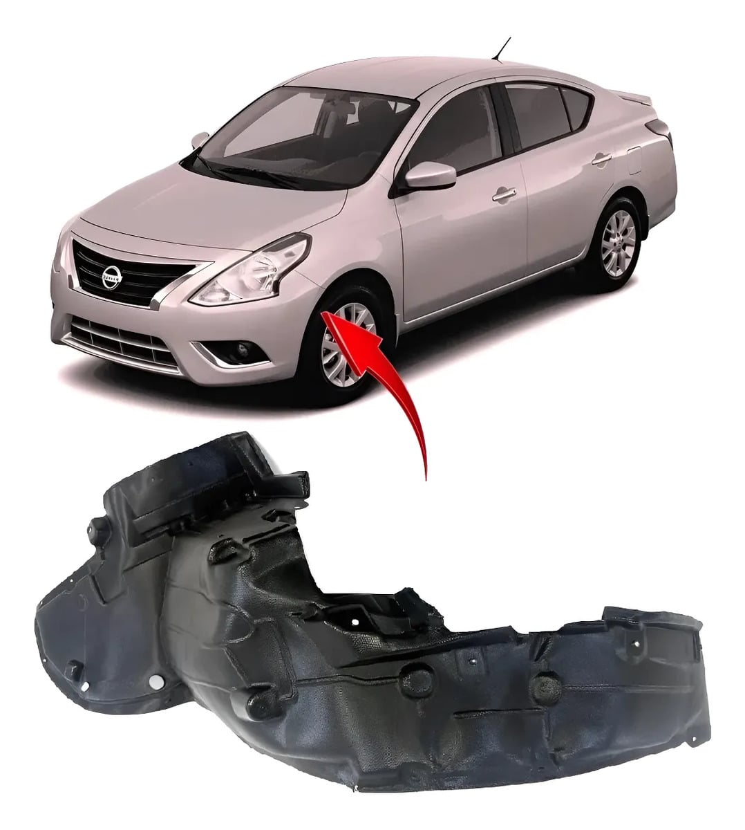 Tolva Salpicadera Versa 15-19 V-drive 20-24