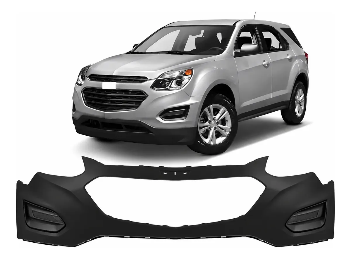 Bumper Con Tapas Faro Niebla Negro