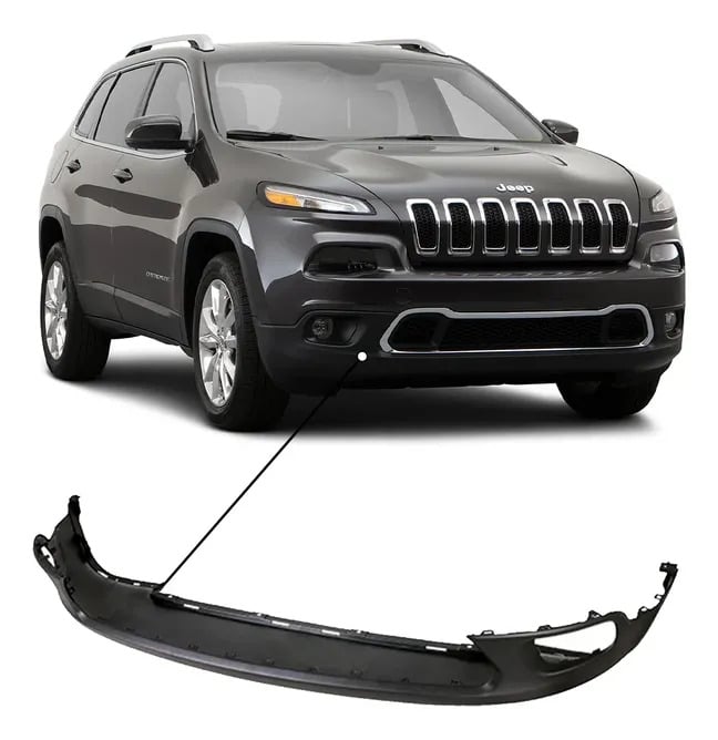 Bumper Inferior Valance Latitude Negro