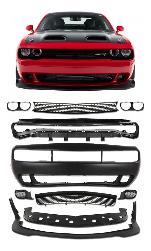 Body Kit Bumper Srt Hellcat